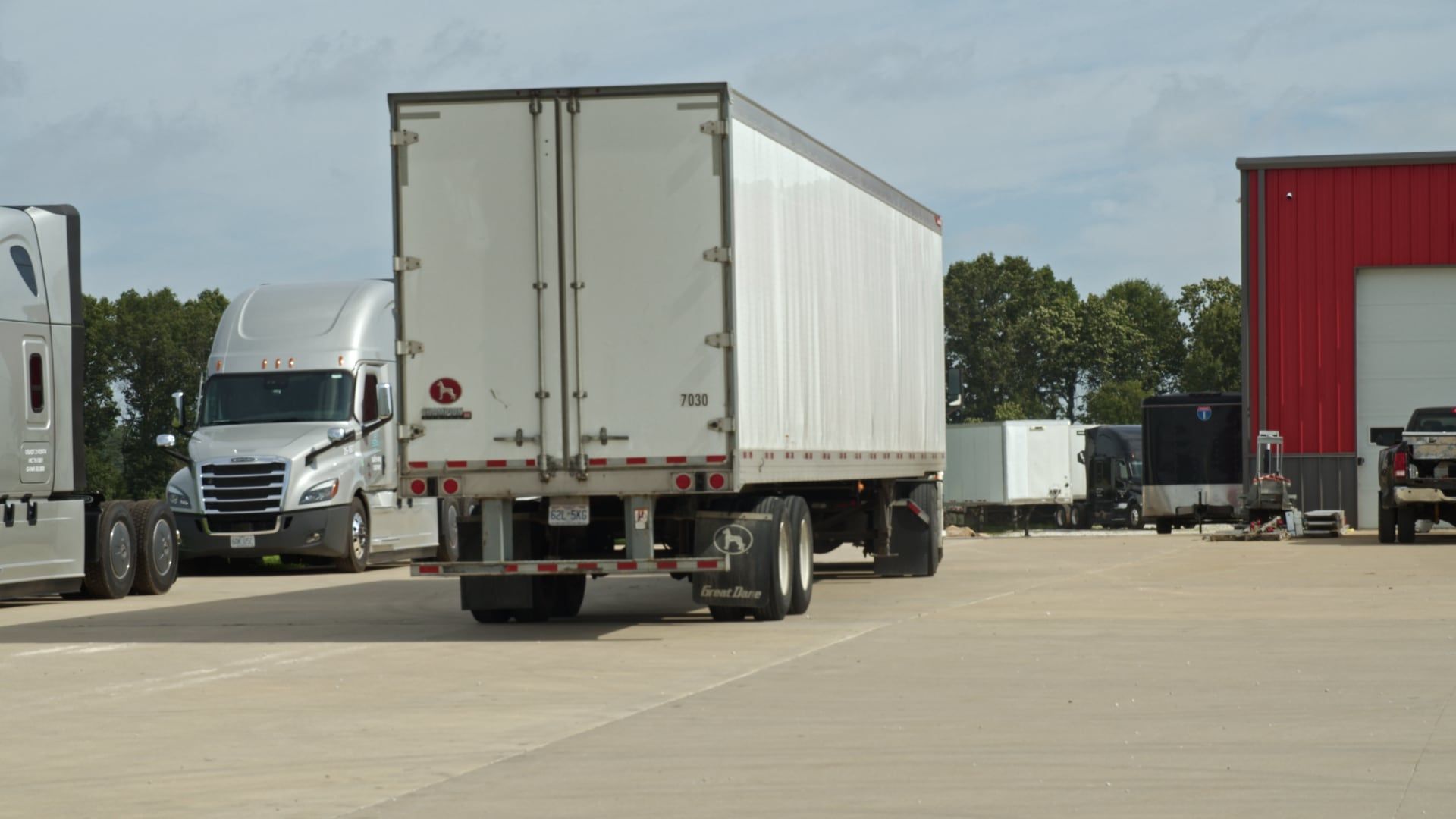 A Safe Way Carrier trailer loaded and ready to roll